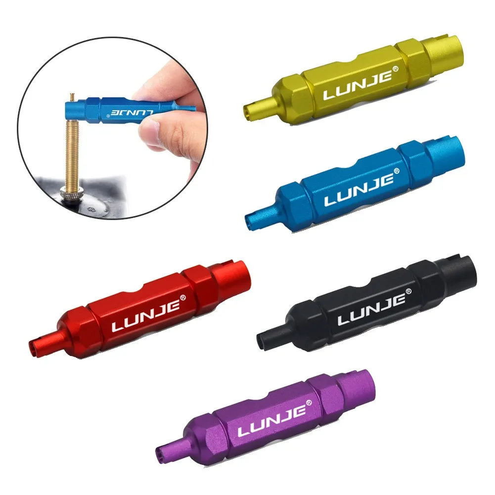 

MTB Bike Valve Core Remover Tool Nonslip Textured Remove Install Presta Valve Cores Extenders For Mountain Bicycle Cycling Parts
