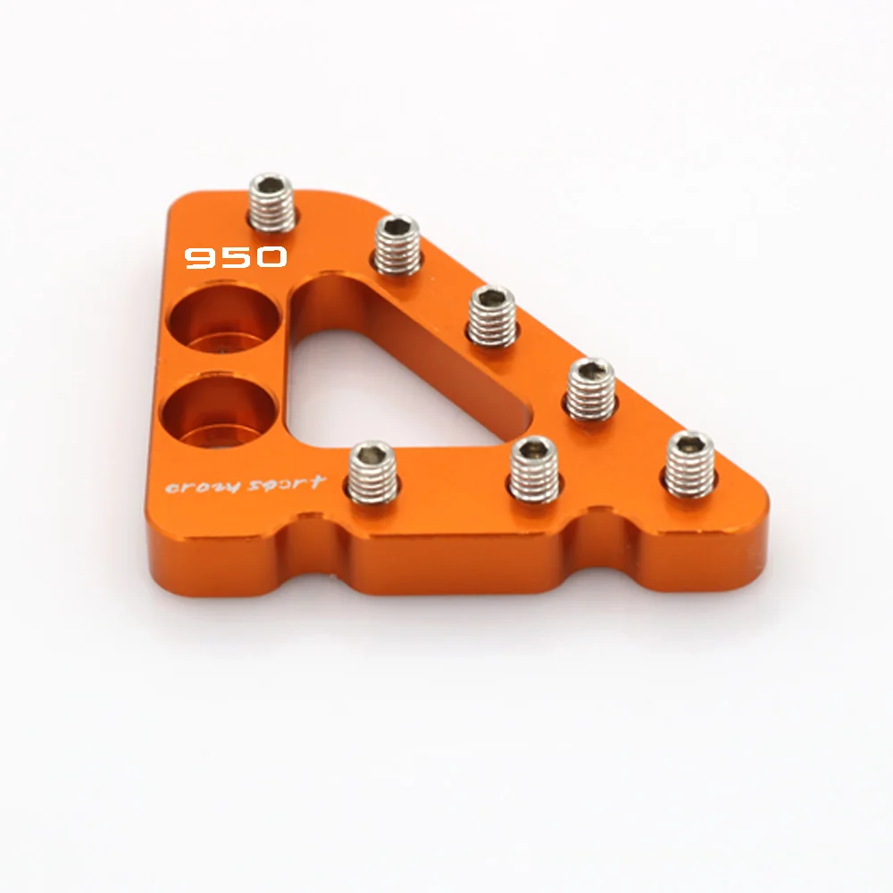 Алюминиевая Задняя Тормозная педаль для мотоцикла CNC KTM 950 Super Enduro R /ADVENTURE /S/SUPERMO Logo