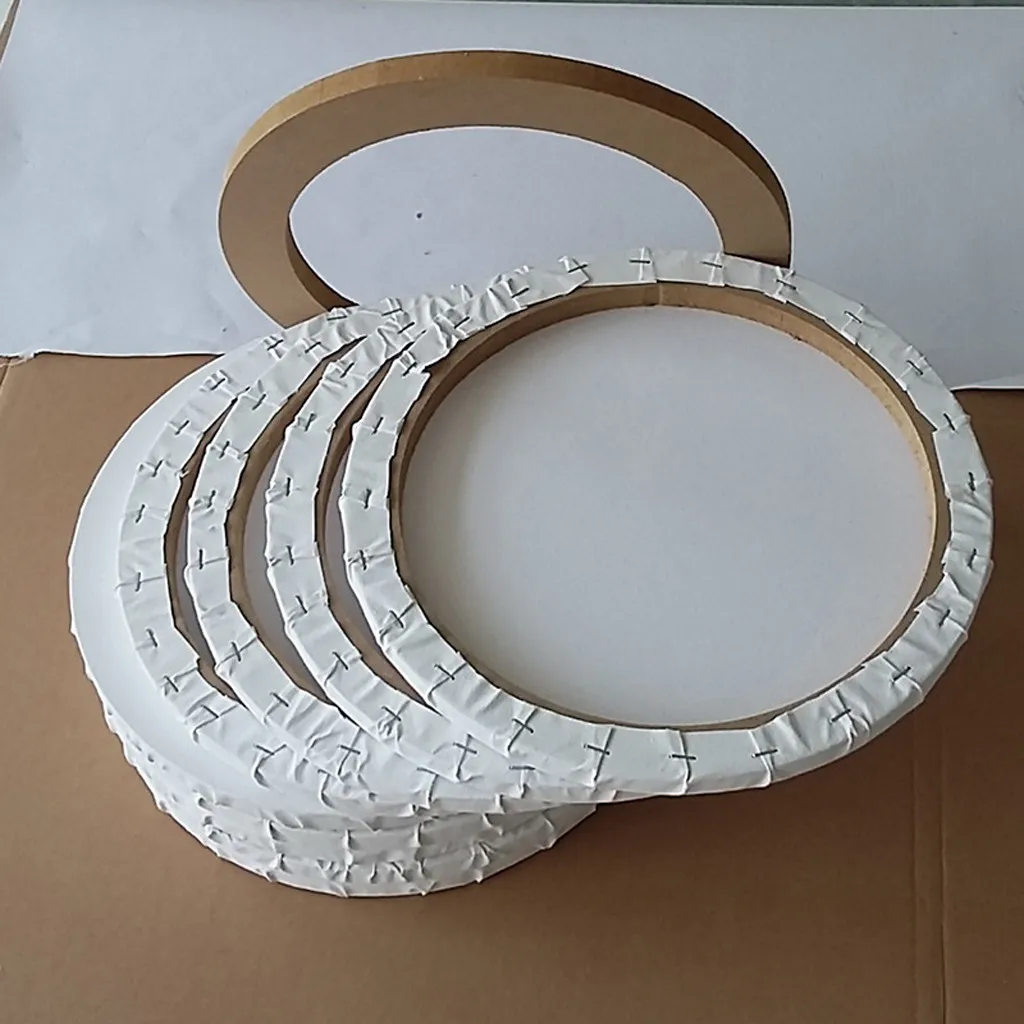 Diy Овальный хлопковое масло Краски ing холст мини и растянутый домашнего декора