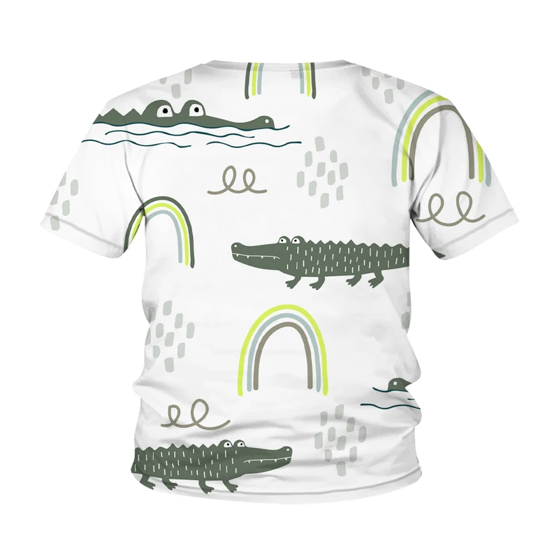 

2021 New Fashion T-shirt Short Sleeve T-shirt For Kids Boys 3D Printed Tops Cartoon Graphic Hip Hop Unisex Clothing Streetwear