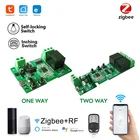 Модуль переключателя света Tuya Smart Life 12CH Zigbee, 51232 В постоянного тока, RF433, 10 А, реле, работа с Alexa Google Assistant