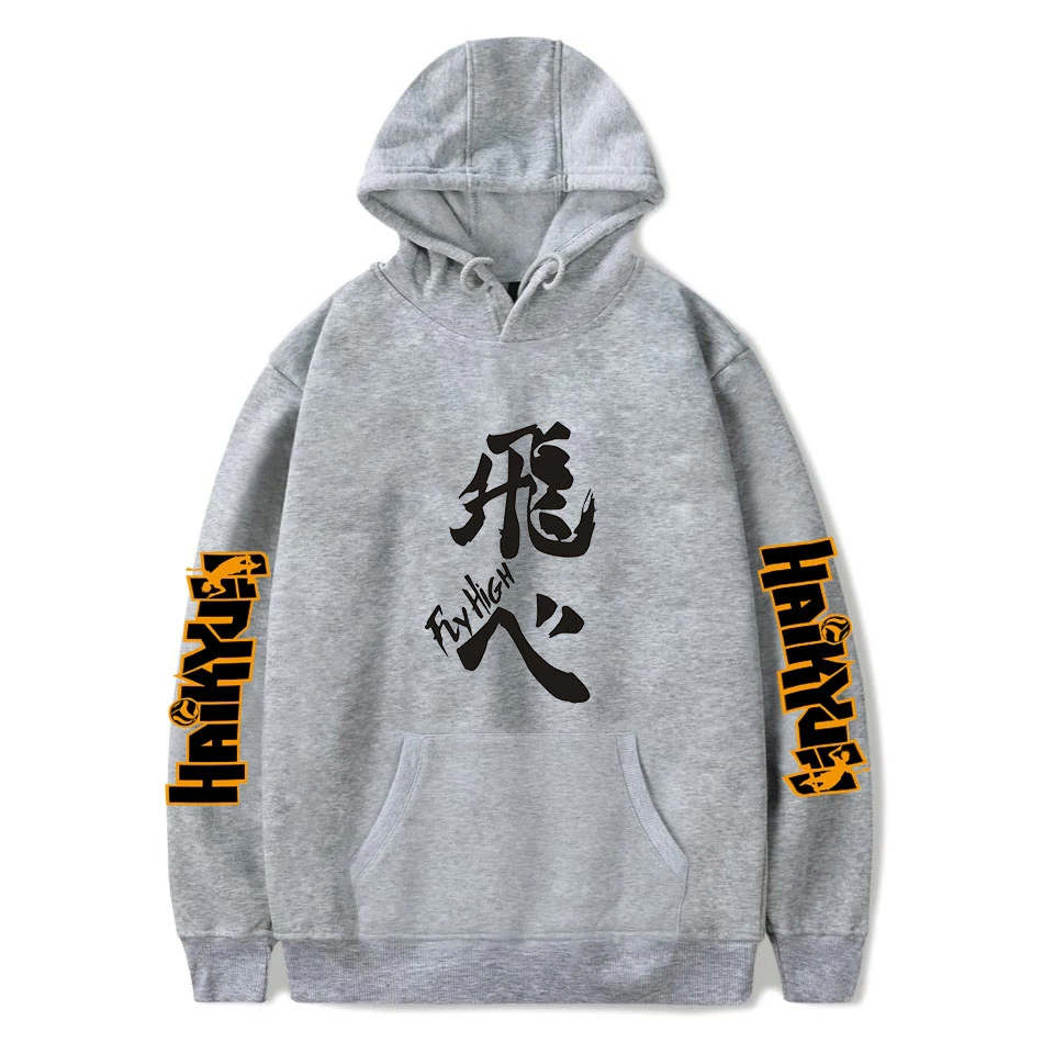 

Haikyuu Hoodies Sweatshirts Men/women Hip Hop Streetwear Hoodie Anime Print Long Sleeve Autumn Hoodies Sweatshirts Pullover