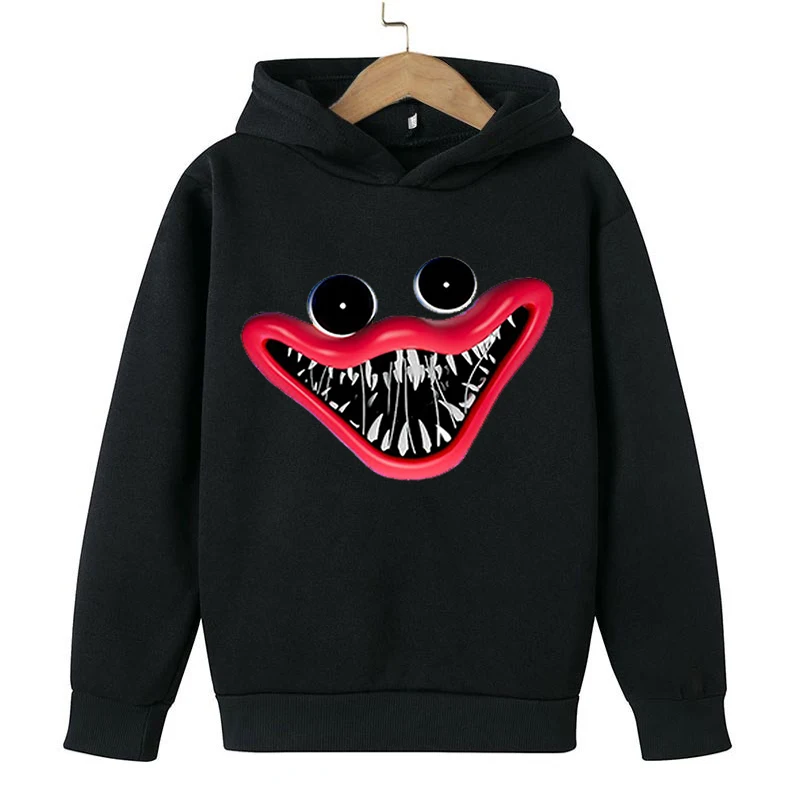 

Solid Color Cartoon Printing Children's Hoodie Spring and Autumn Fashion Comfortable Sweatshirt Boys and Girls Sportswear 2022 N