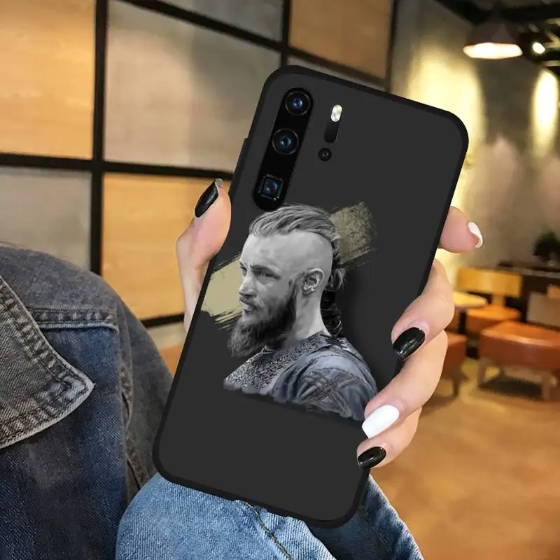 

Ragnar Lothbrok Vikings Phone Cases Funda For Huawei P9 P10 P20 P30 Lite 2016 2017 2019 plus pro P smart