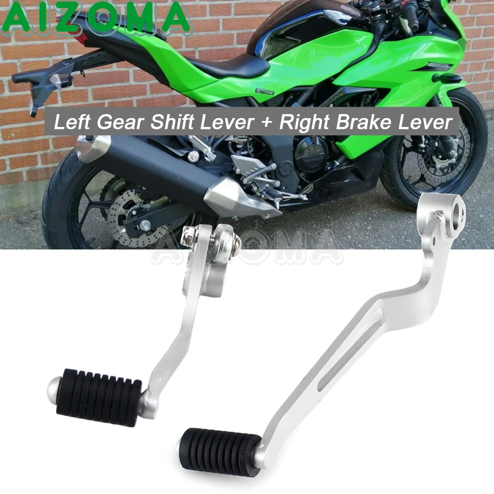 

Для KAWASAKI NINJA EX250R 250R 300 Z 250/300 Z250 Z300 2008-2018 рычаг переключения передач педаль тормоза рычаг аксессуары для мотоциклов