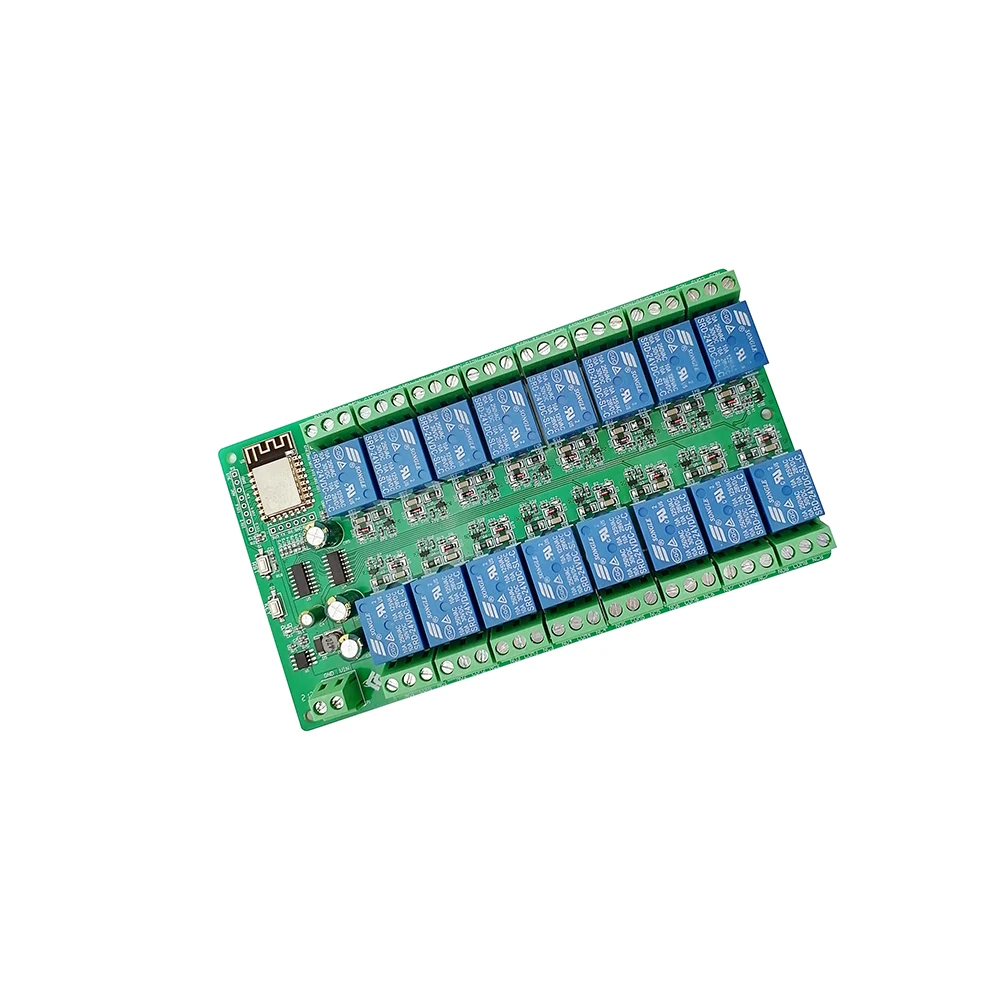 ESP8266 wifi relay module 5V 12V 24V 16 channel with optocoupler. Relay Output way for arduino | Обустройство дома