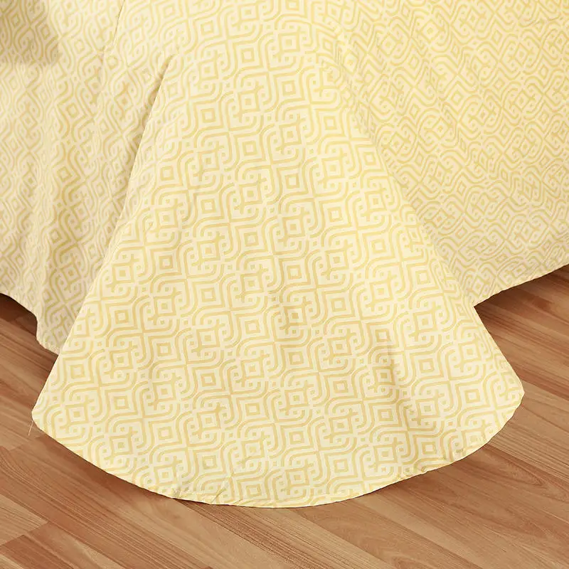 Комплект постельного белья с желтым ананасом серым Детский домашний текстиль