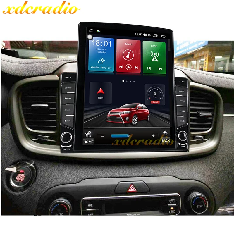 Xdcrradio 10 4 &quotTesla Style вертикальный экран Android 0 для KIA Sorento автомагнитола Dvd