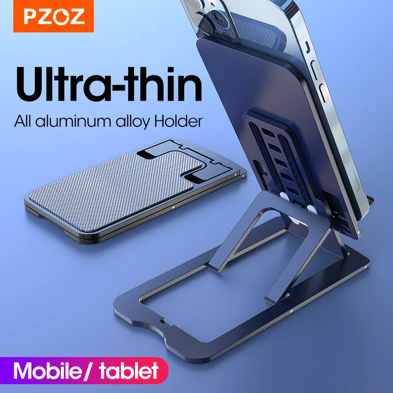 

PZOZ For iPad iPhone 13 12 11 Pro Max Mobile Phone Desk Holder Universal Desktop Tablet FoldableTable Phone Desk Holder Stand