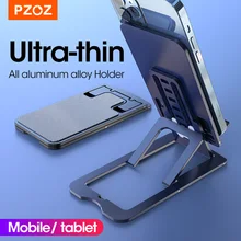PZOZ For iPad iPhone 13 12 11 Pro Max Mobile Phone Desk Holder Universal Desktop Tablet FoldableTable Phone Desk Holder Stand
