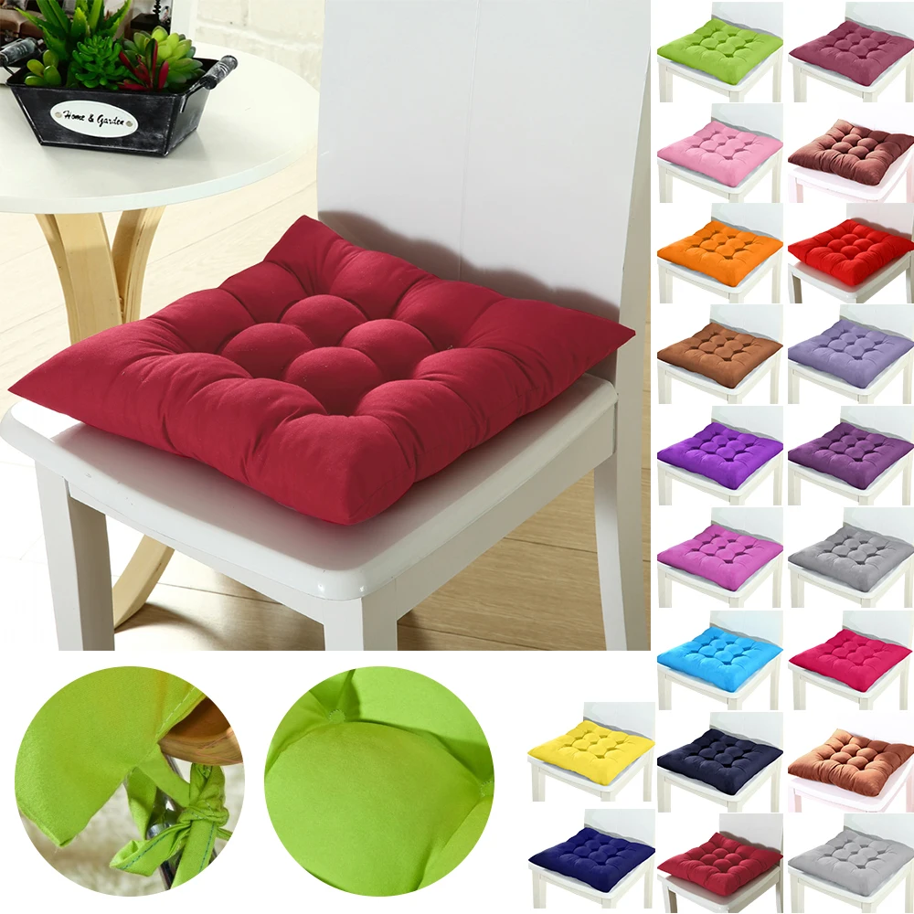 Квадратный коврик для стула толстая Подушка обеденного патио домашний офис