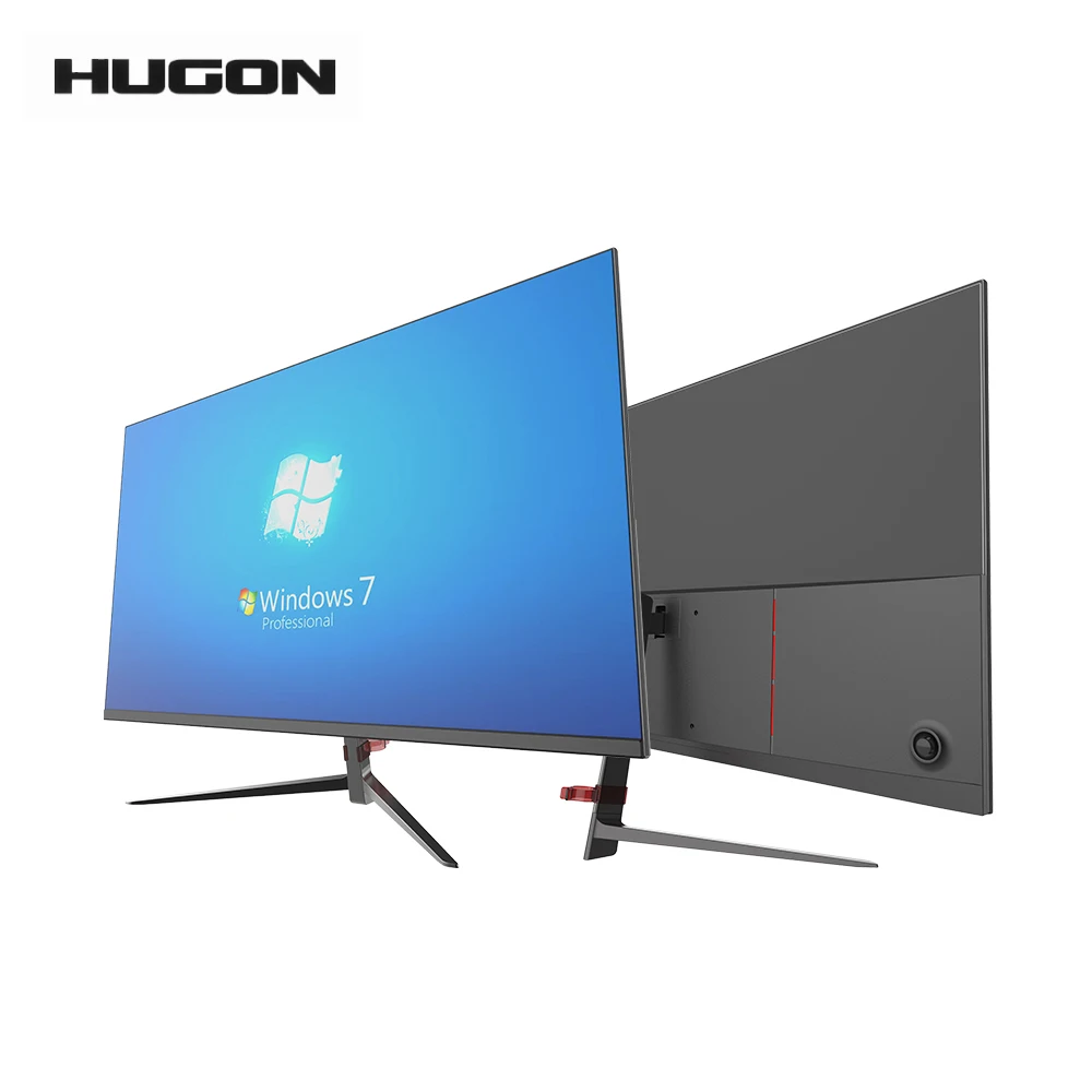 Монитор HUGON 27 дюймов LCD/TFT 2560 × 1440 ПК 60/75 Гц HD игровой компьютер 2K плоский панельный