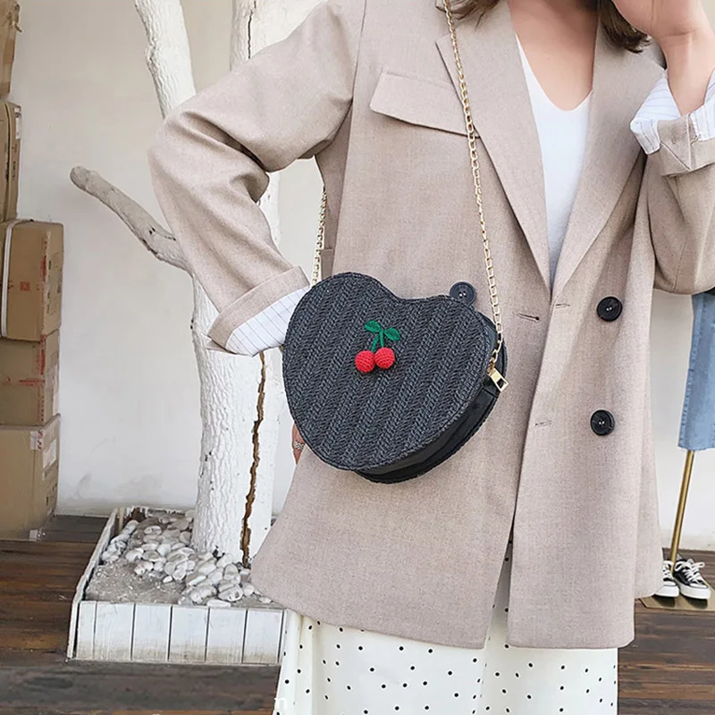 Женская сумка мессенджер Бамбуковая дикие сумки мессенджеры пляжная на цепочке