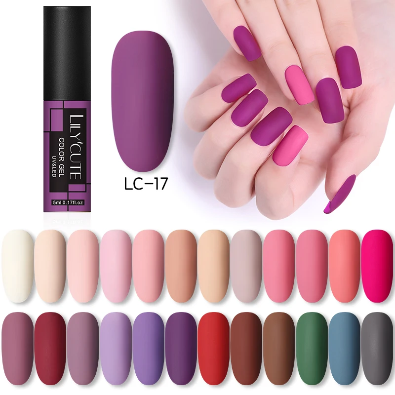 

Гель LILYCUTE Purple Serise УФ-гель для ногтей нюдовый Блестящий цветной полуперманентный отмачиваемый УФ-гель для начинающих лак для ногтей