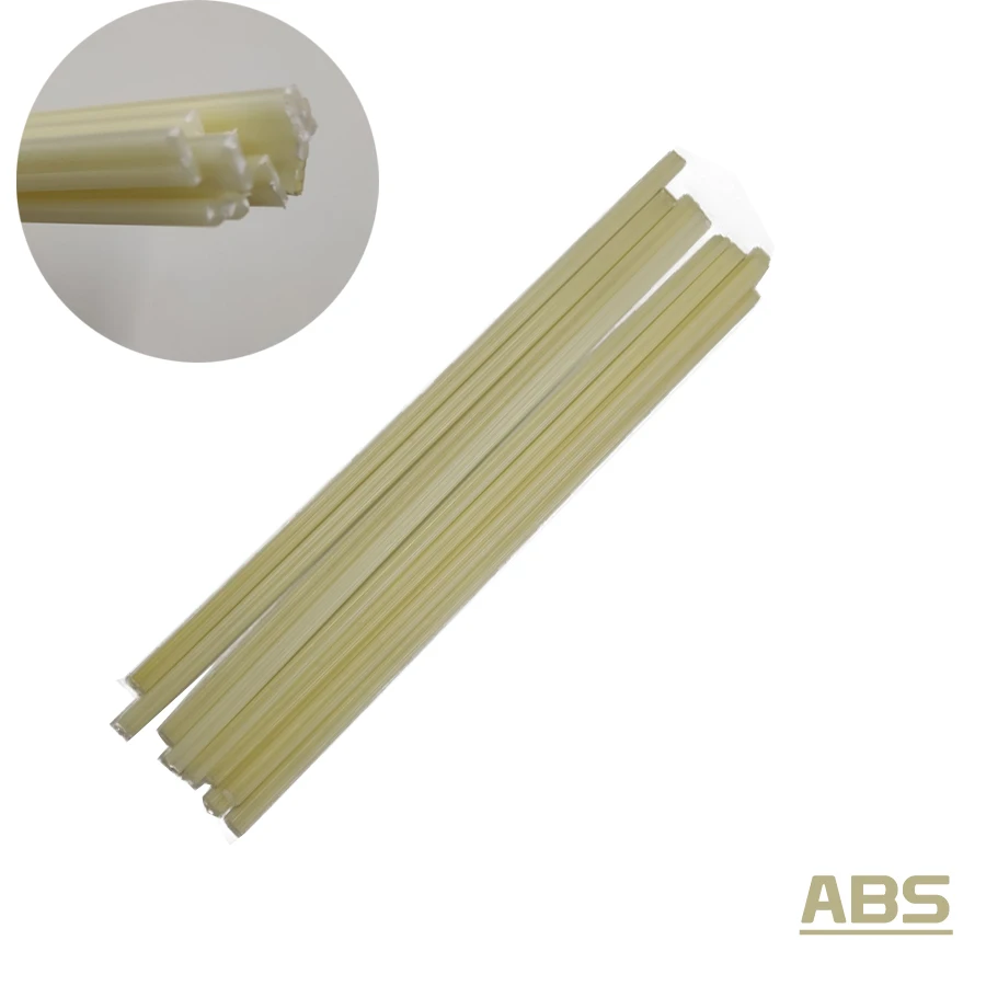 Пластиковые сварочные прутки 200 мм в длину ABS/PP/PVC/PE 2x5 для пластиковой сварки 25 шт. |