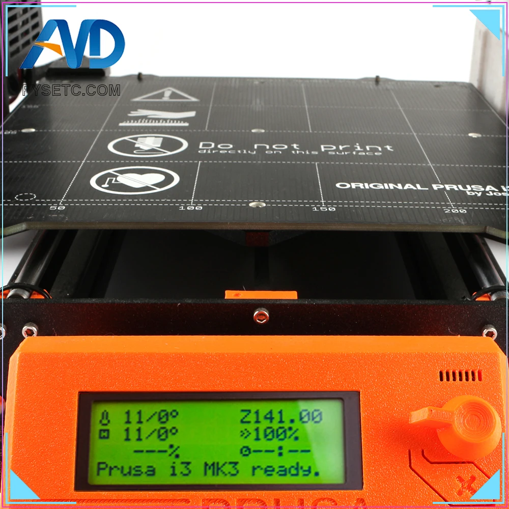 FYSETC клонированный Prusa I3 MK3S медведь полный комплект 3D принтер Сделай Сам Медведь
