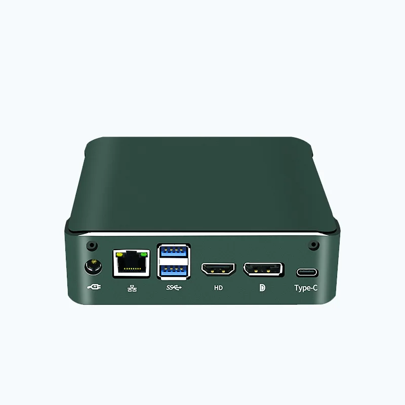 Мини-ПК Pfsense без вентилятора BKHD Window 10 Linux Core i3-8145U 2 * DDR4 M.2 Nuc ультракомпактный