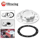 VR RACING-заготовка алюминиевых топливных элементовкрышка резервуара для перенапряжения с 12 болтами с 3 ''I. D. Отверстие для топливных элементов VR-SLFCC-01SL