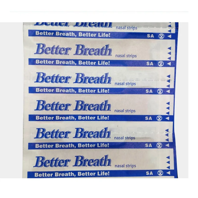 200 шт./лот носовые полоски с улучшенным дыханием и защитой от храпа для сна