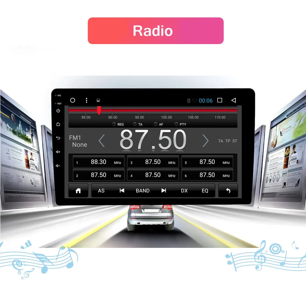 Автомагнитола 2DIN 2 + 32 ГБ Android 9 1 мультимедийный видеоплеер GPS-навигатор для Toyota Camry