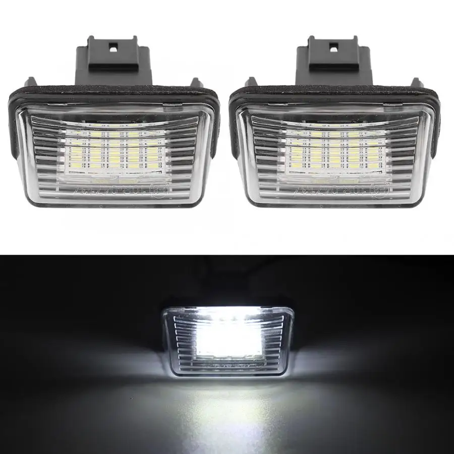 Светодиодный светильник для номерного знака 5 рядов 6340A3 Peugeot 206 1998-2010 | Автомобили