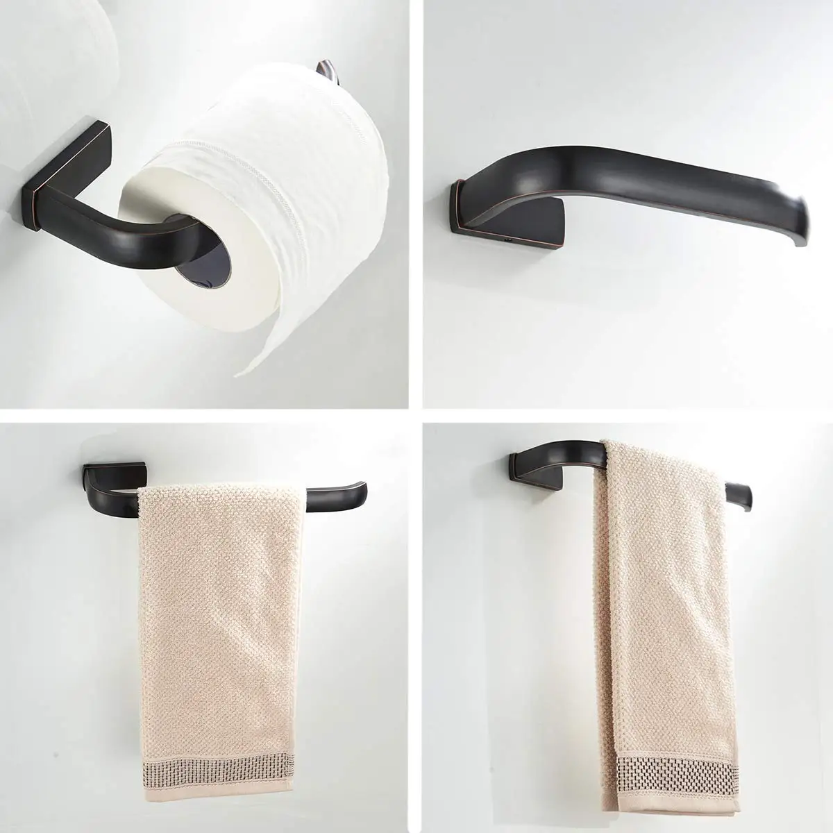 2 шт. набор аксессуаров для ванной комнаты-кольцо полотенец и держатель туалетной