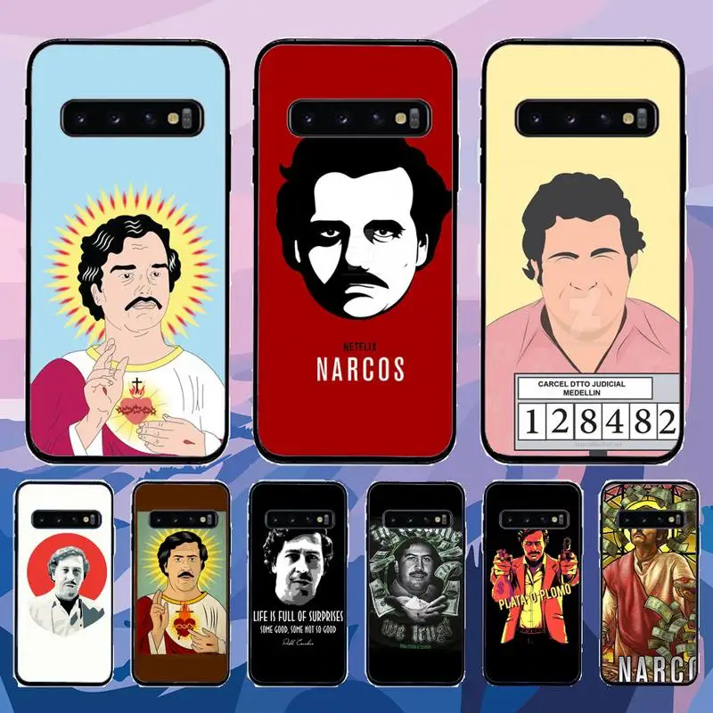 

Pablo Escoba Phone Case For Samsung Galaxy S6 S7 Edge Plus S8 S9 S20Plus S20ULTRA S10lite 2020 S10 Case