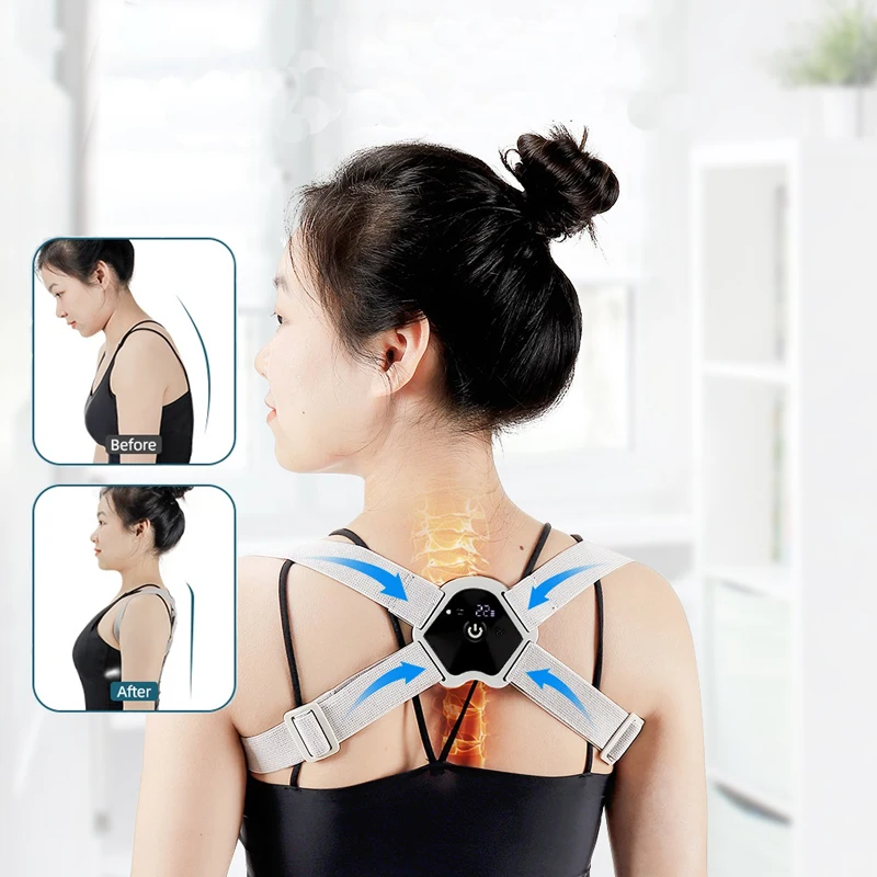 

Умный пояс для коррекции позвоночника с датчиком, невидимый пояс для ортеза позвоночника с напоминанием о плече, спине, регулируемая длина, ...