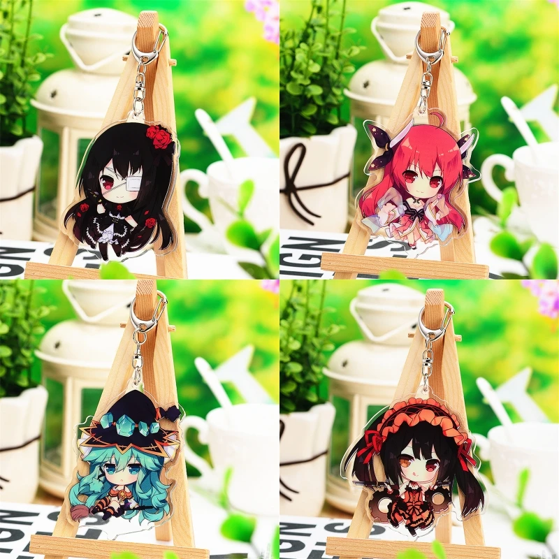 Японский акриловый подвесной брелок для косплея свидания и прямой трансляции