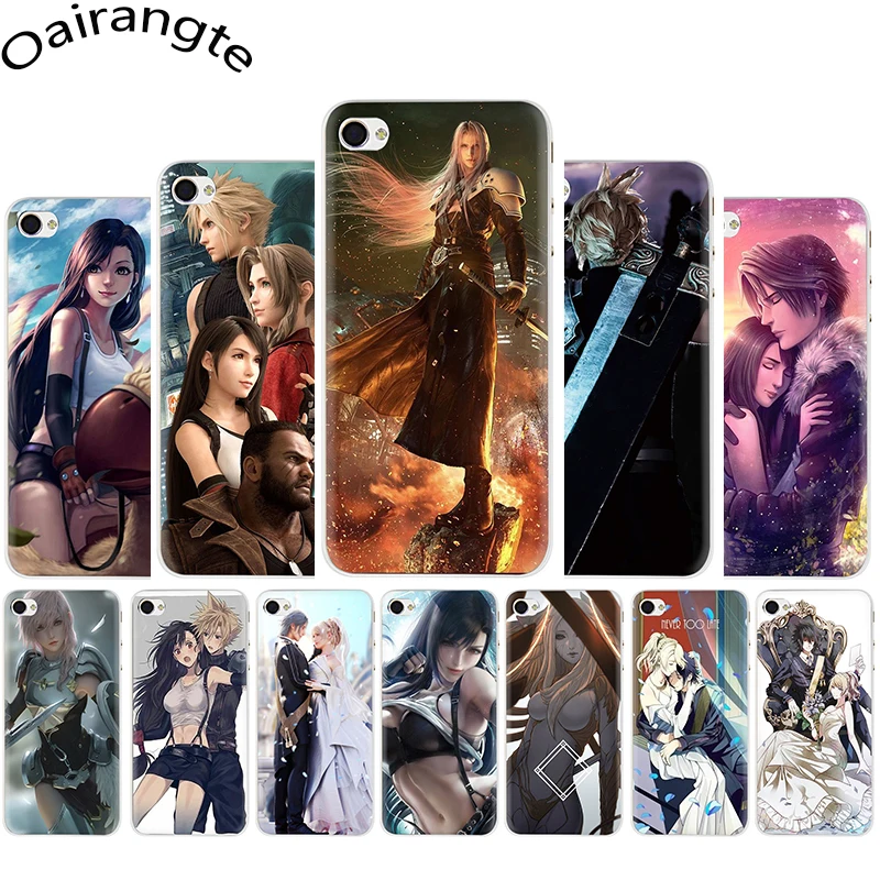 Жесткий чехол Final Fantasy для iPhone SE 2020 5 5S 5C 6 6S Plus 7 8 X XS XR 11 Pro Max|Чехлы-накладки| |