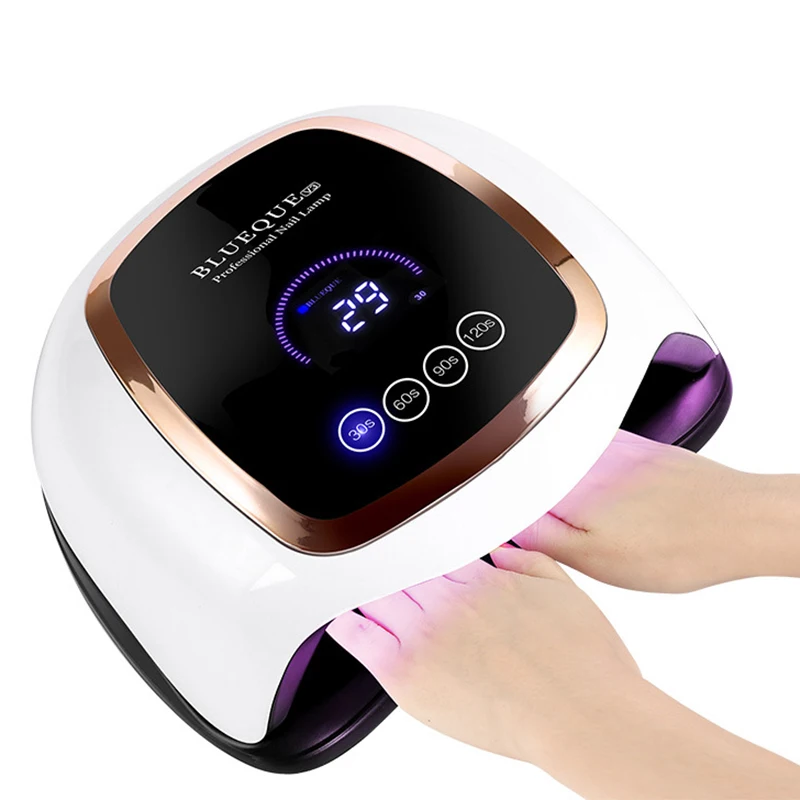 

Nail Lamp UV LED Nail Dryers Lamp For Drying Nails UV Gel Polish 168W High Powerful Smart Sensing Manicure Lamp lampara led para