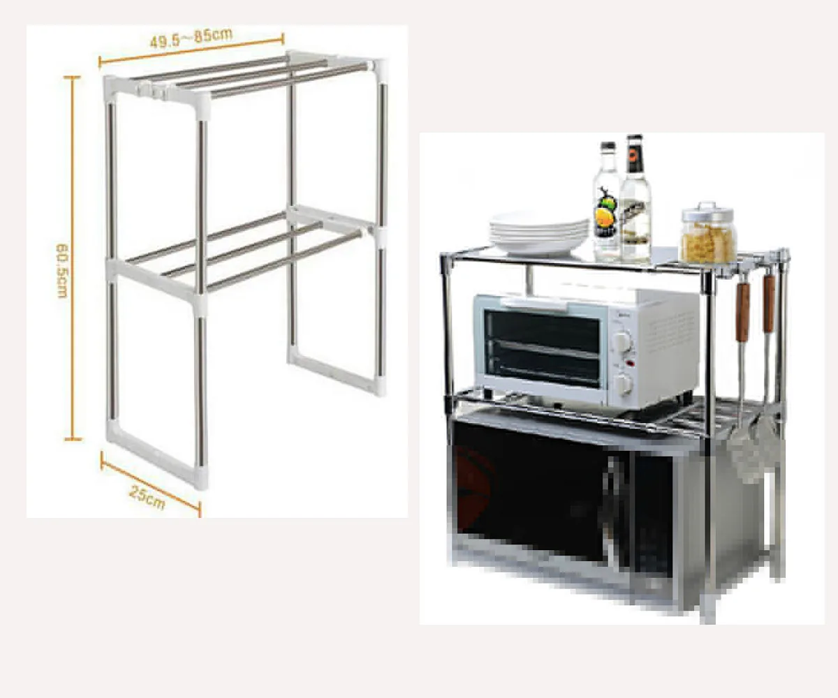 Регулируемая полка для микроволновой печи высокого качества стойка