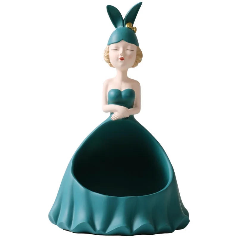 

Skirt girl receive porch decoration modern bunny girl furnishing articles housewarming practical gift