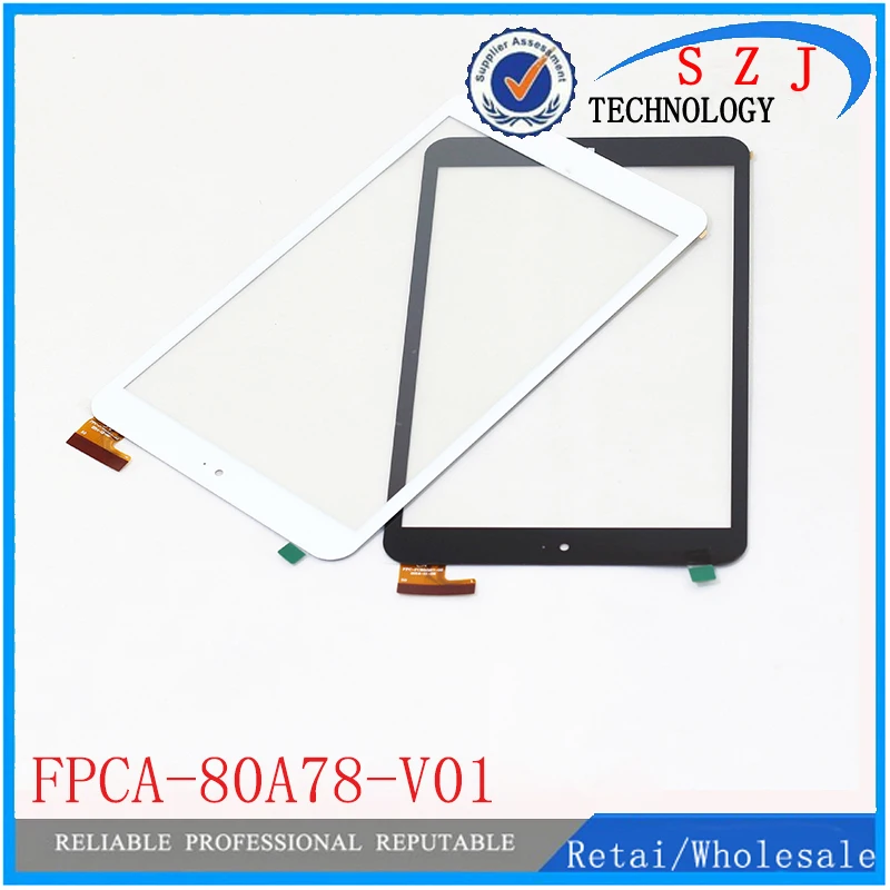 Новые 8 дюймов fpca-80a78-v01 сенсорный экран Панель для Onda V80 плюс OC801 планшетный ПК емкостный сенсорный экран дигитайзер стекло Бесплатная достав...