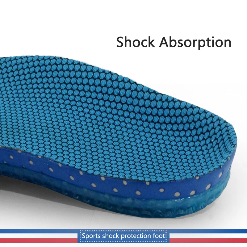 Insoles Silicone Unisex Mesh Breathable Insoles Orthopedic Arch Support Shoes Pad for Men Women Deodorization Sport Shoes Insert