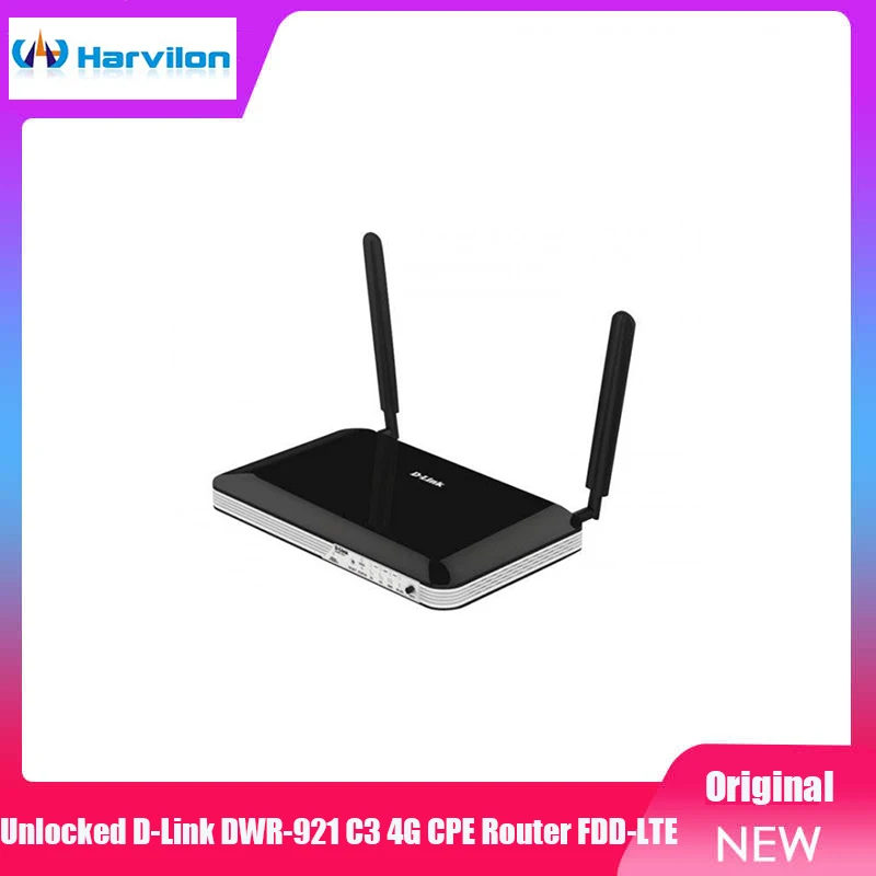 

Разблокированный оригинальный роутер D-Link DWR-921 C3 4G LTE со слотом для Sim-карты