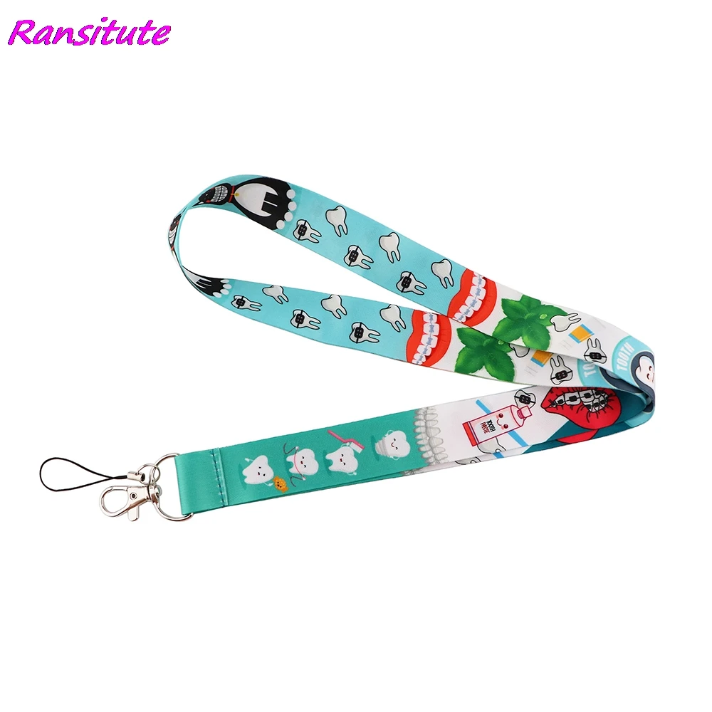 Ransitute R1804 уход за зубами творческих шнурки для кредитных карт врача стоматолога ID