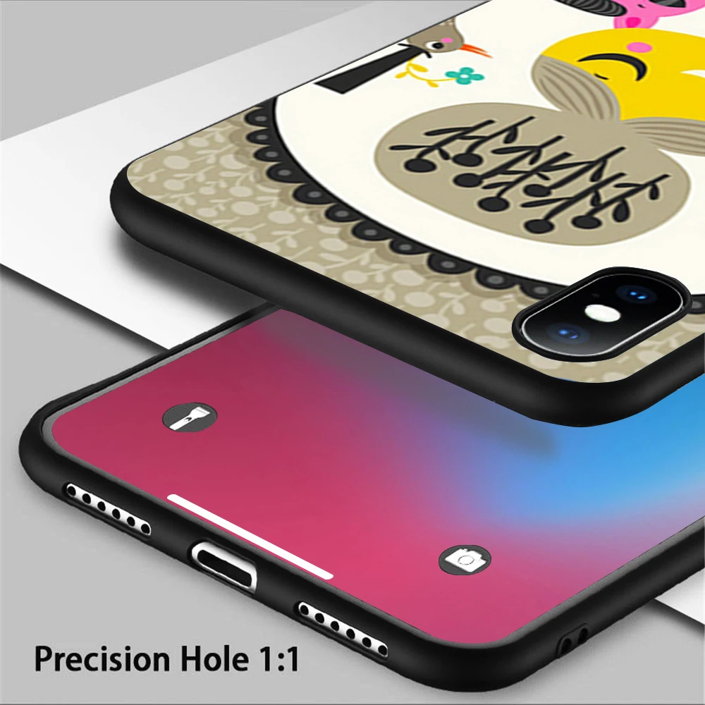 Чехол для телефона Coque Cat Lady Print из мягкого силикона для iPhone 11 Pro Max X 5S 6 6S XR XS 7 8 Plus.