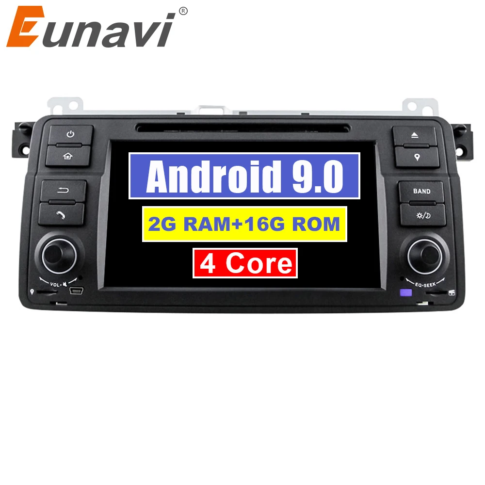 Автомагнитола Eunavi TDA7851 RDS на Android 9 0 для BMW E46 M3 Rover 3 Series 1 Din|din android|1 din android1 |