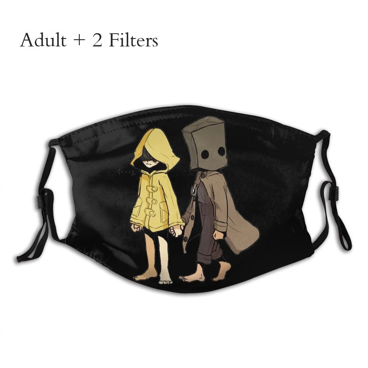 

Little Nightmares Game Protection Masque Together Washable Winter Facial Mask With Filters Respirator