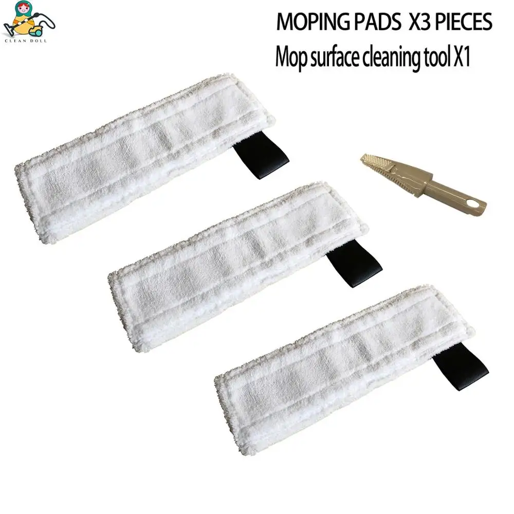 KAR-SC-EF-MP-3PK Мульти-набор тряпичной насадки для Karcher SC1 SC3 EasyFix SC4 SC5 Швабра пароочиститель швабры части ткани 2,863-259,0 - Цвет: KAR-SC-EF-MP-3PK