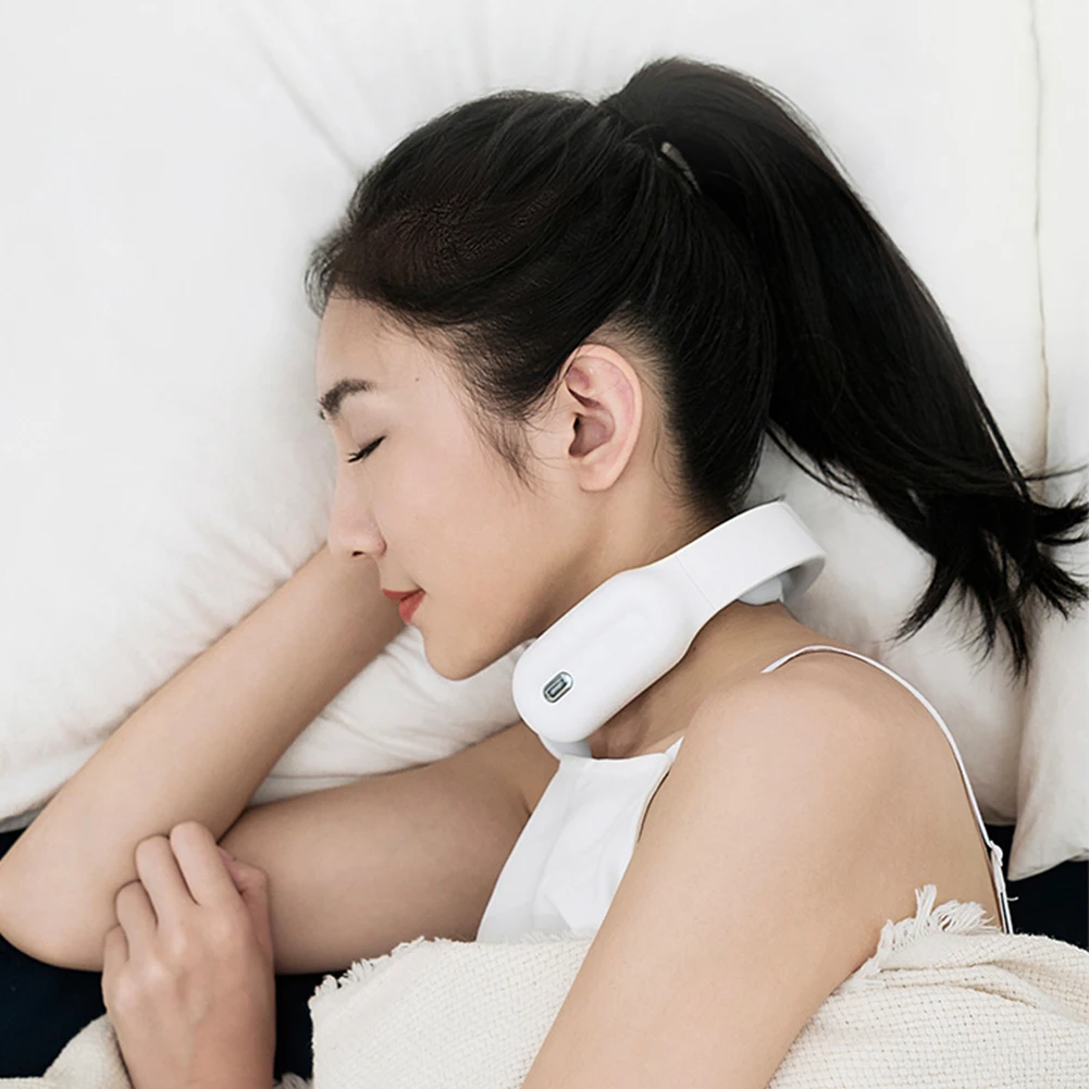 

Remote Smart Electric Back Neck Shoulder Massager Heated Kneading Relaxation Cervical Vertebra Physiotherapy Health Care