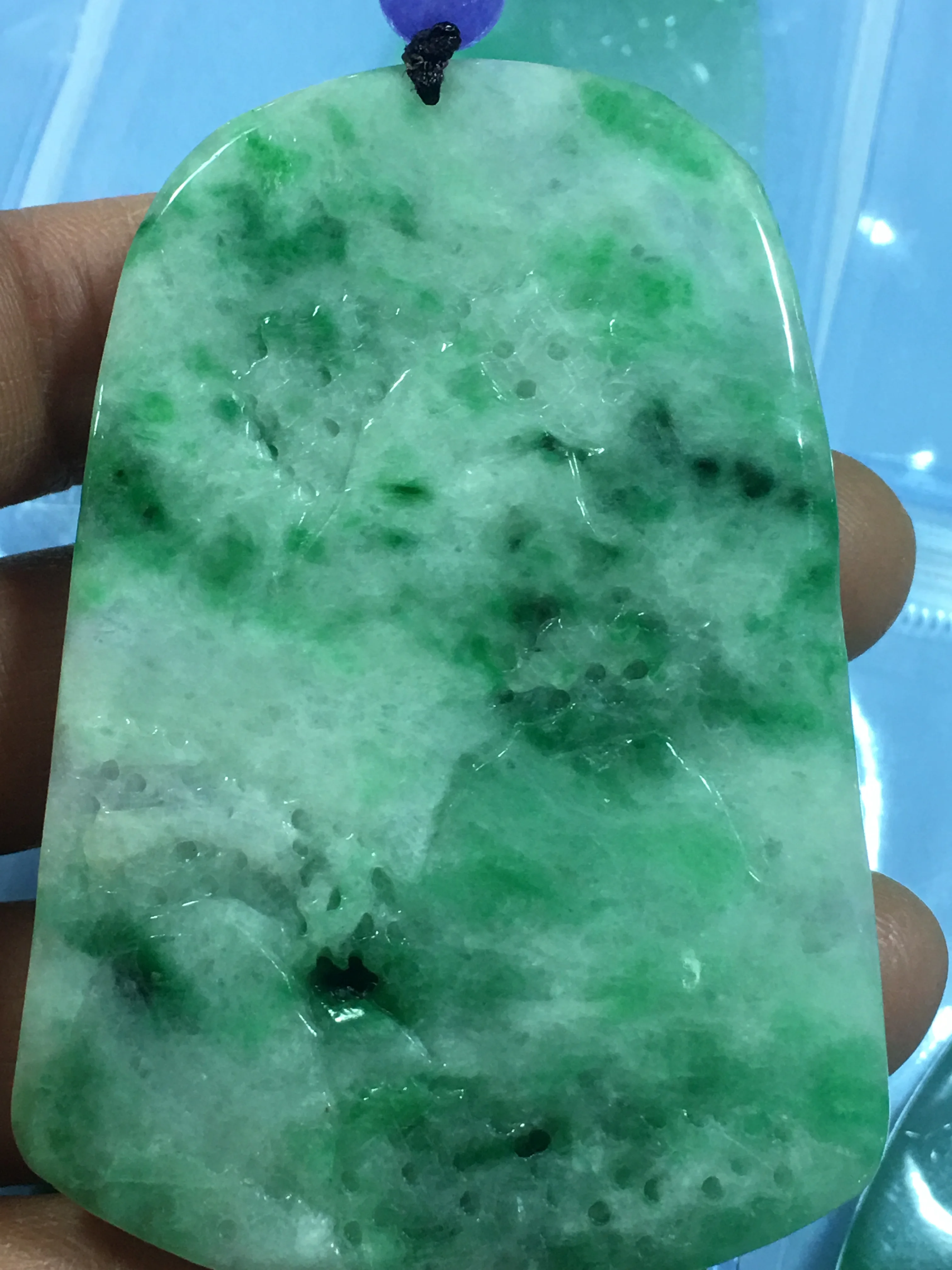 

Natural 7A Myanmar jade Handcarved jade landscape green jade pendant jade necklace men pendants jewelry jade necklaces