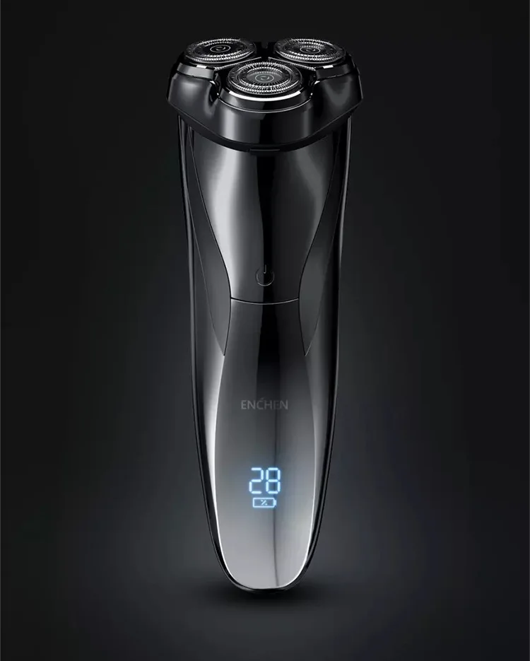

Electric Shaver 3DTriple Blade Floating Razor Shaving Machine Washable USB Rechargeable Beard ENCHEN Blackstone3 Trimmer