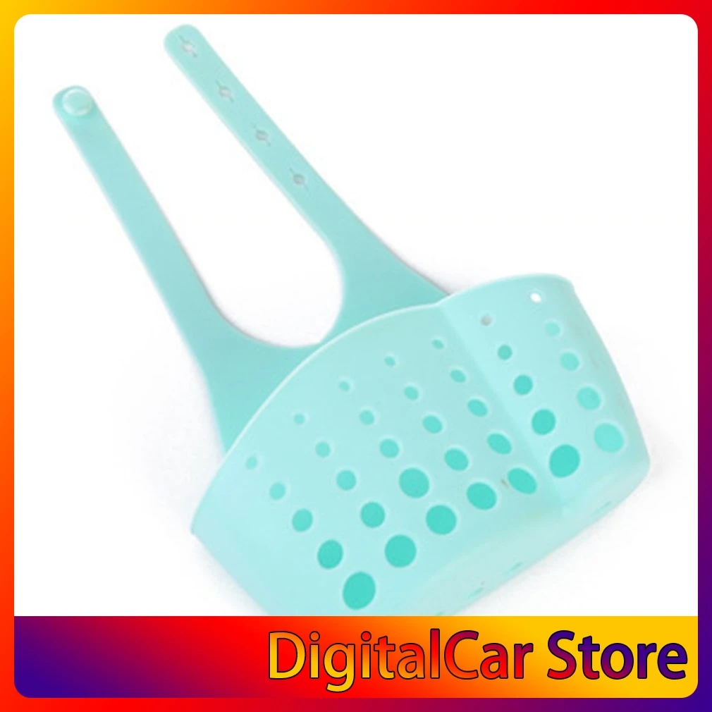 

Kitchen Sink Drain Basket Adjustable Snap Button Type Hanging Drain Basket Dish Cloth Sponge Holder Storage Basket