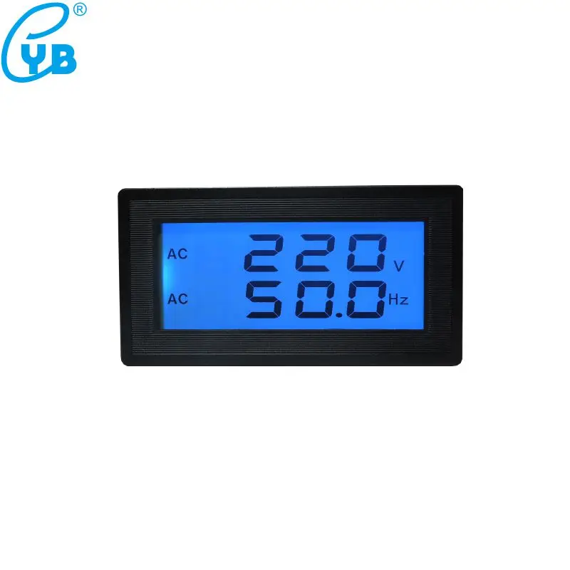 YB5130DVF вольтметр переменного тока 80 500V 45 65 Гц Напряжение частотомер ЖК дисплей