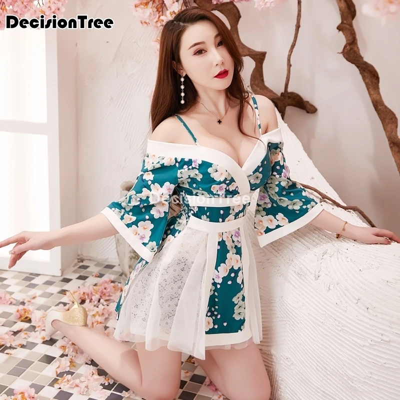 2021 женские пикантные Сакура аниме костюм японские кимоно Винтаж Оригинал