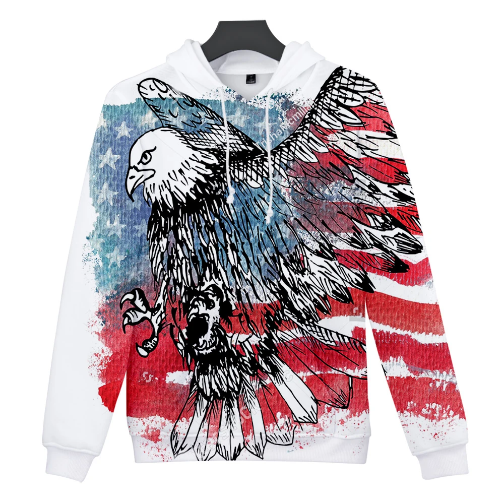 

New Independence Day 3D Hoodies Men Women Autumn Winter Sweatshirts Fashion Hoodie Boys/girls Hooded Mens Hoodies Oversized Tops