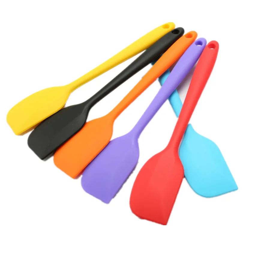 Кухня силиконовые сливочное торт шпатель скребок для смешивания теста кисточка