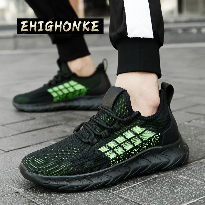 Trend Sneakers Breathable Slip-on Running Sneakers Men 's Comfortable Walking Training Shoes Hot Sale 2021 Street 's Original